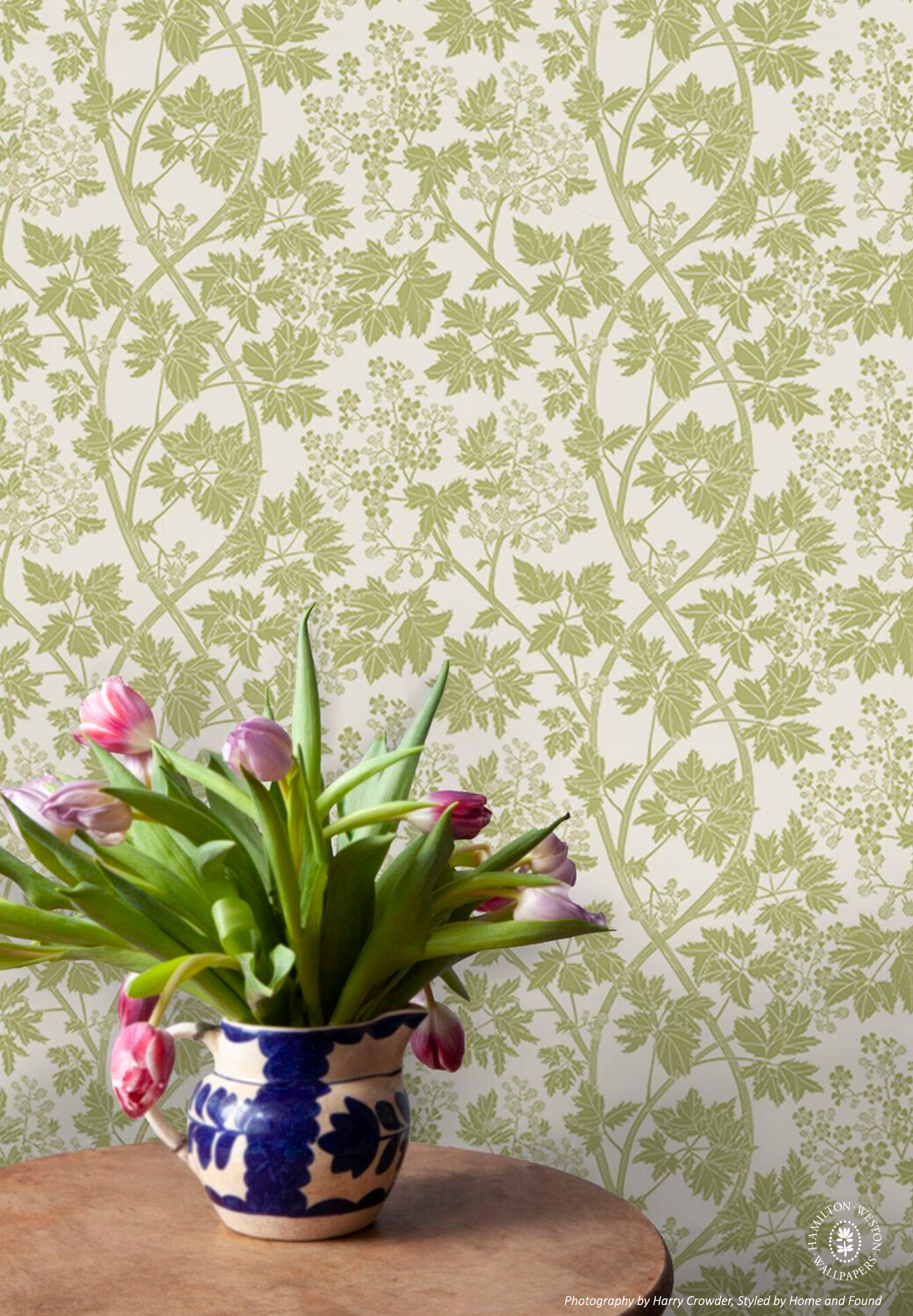 BERRY08D Spring Green (Digitally Printed)