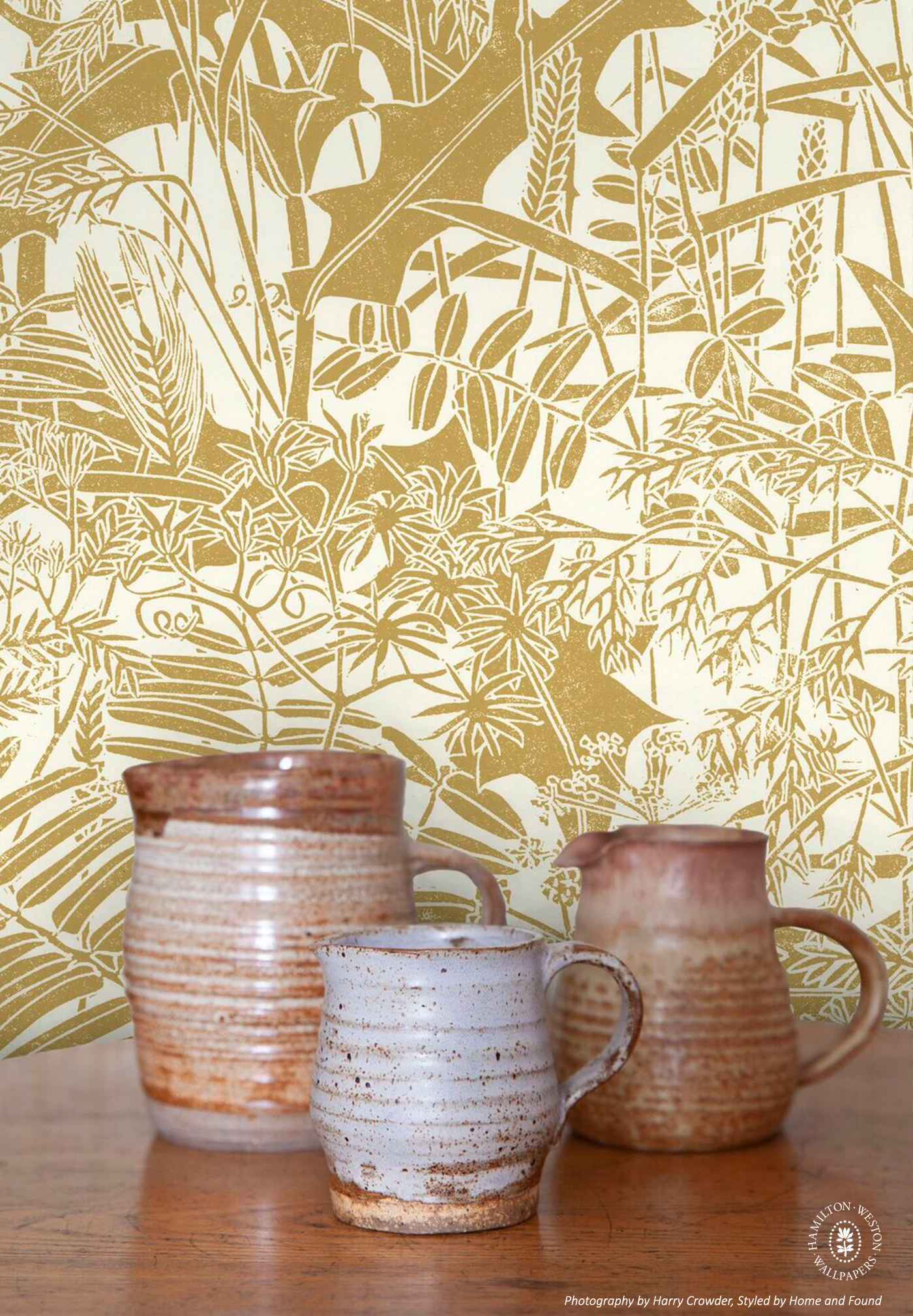 HAYF16D Ochre (Digitally Printed)